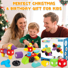 Hodurgyi foam blocks float for bath-time water-play adventures.