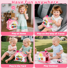 Hodurgyi mini car-launch feature adds interactive movement play.