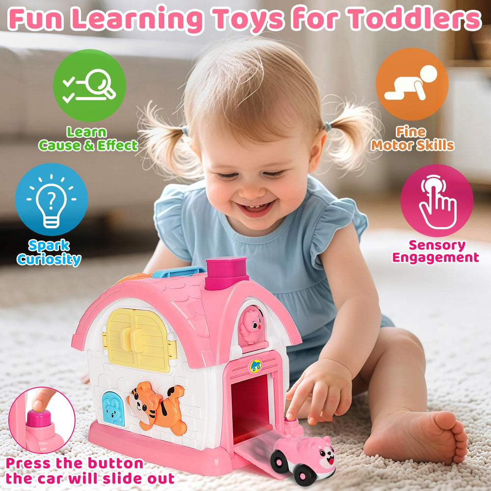 Hodurgyi house toy piano keys invite musical play and sound exploration.
