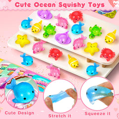 Hodurgyi valentine card sea creature design 3, keepsake for friends and teachers.