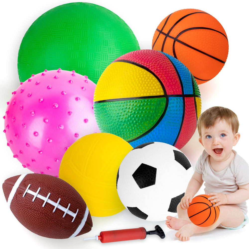 HOESDA playground ball 9inch for indoor and outdoor play and coordination