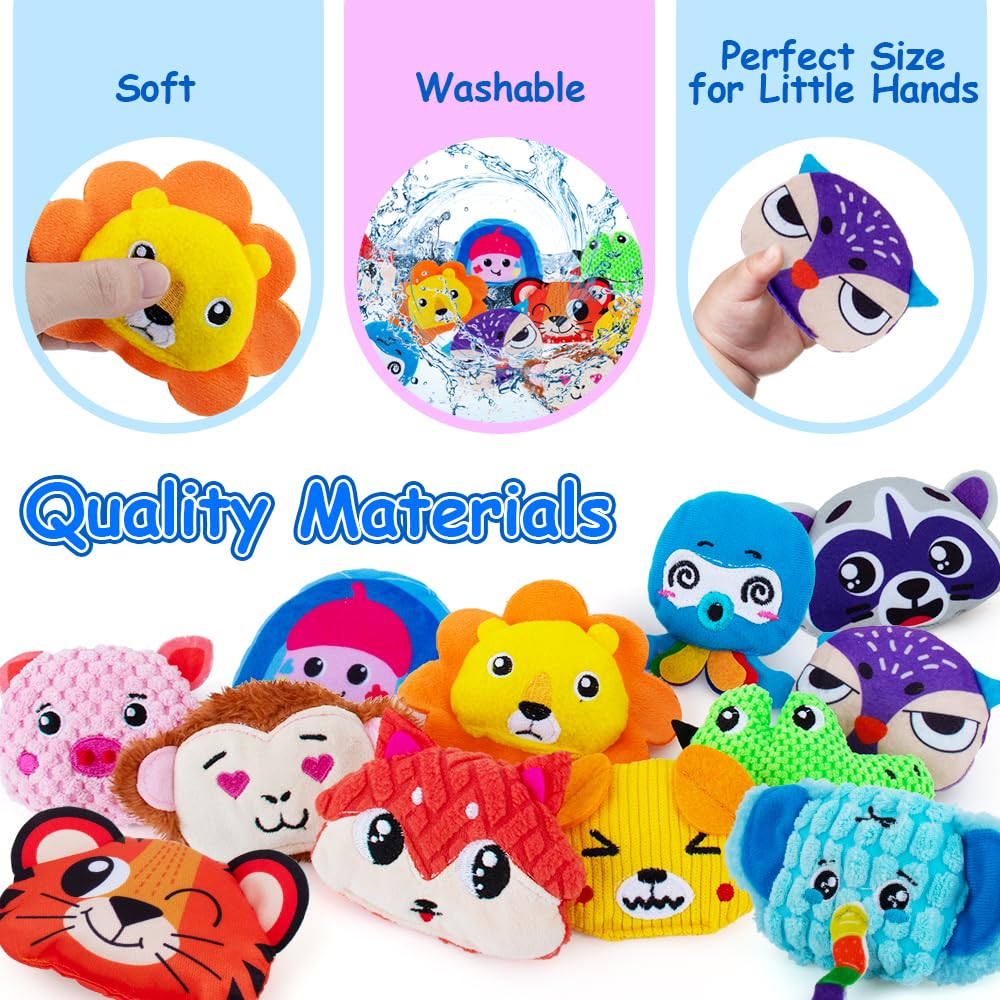 HOESDA Sensory Bean Bag close-up of soft fabric used for safe, comforting play