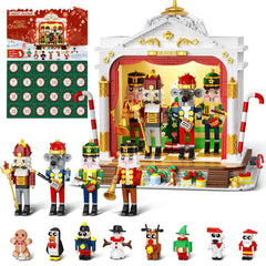 HOGOKIDS Advent Calendar 2025 Nutcracker Theater with light brightens festive décor