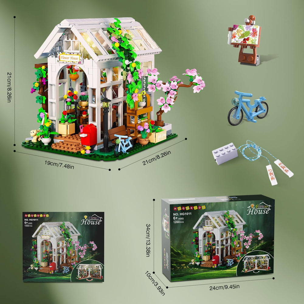 HOGOKIDS Flower House gift packaging ideal for creative gifting.
