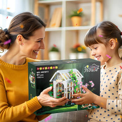 HOGOKIDS Flower House potted plants show vibrant greenery.