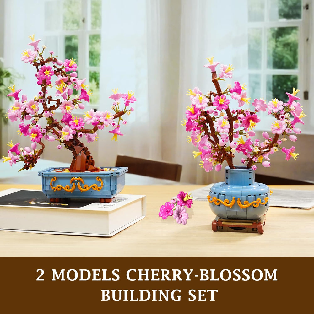 HOGOKIDS Gift-ready Cherry-Blossom Bonsai set for thoughtful present