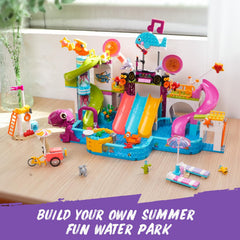 HOGOKIDS Friends Water Park diving platform enables pretend splash moments