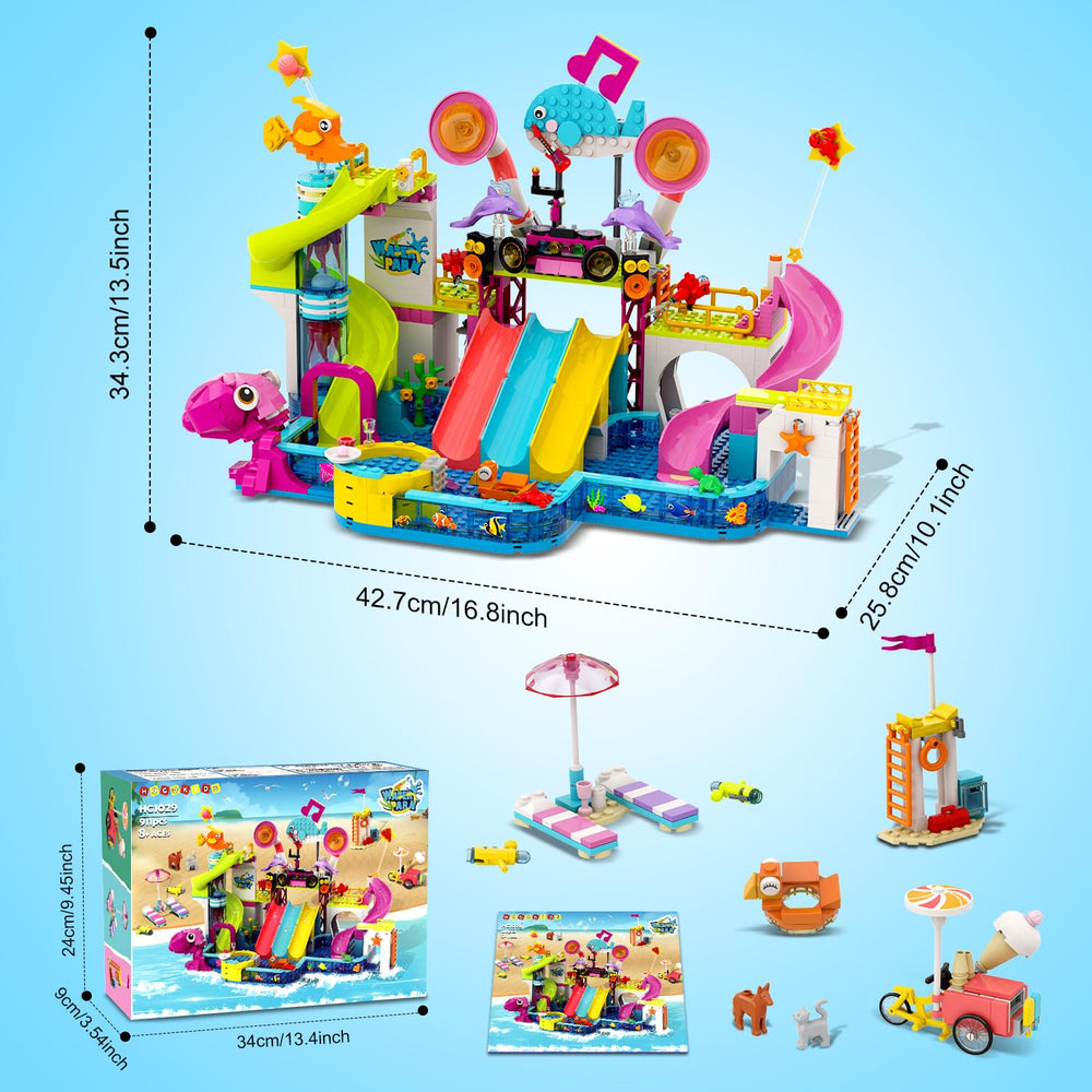 HOGOKIDS Friends Water Park water blasters enhance action games