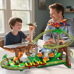 HOGOKIDS prehistoric plants scene creating a lush backdrop