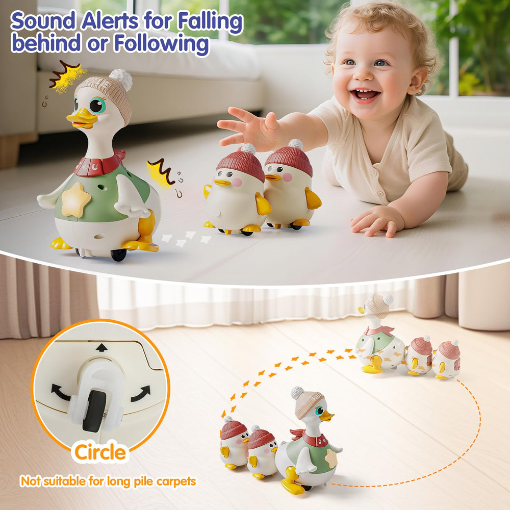HOLA duck lights and sounds captivate baby during playtime