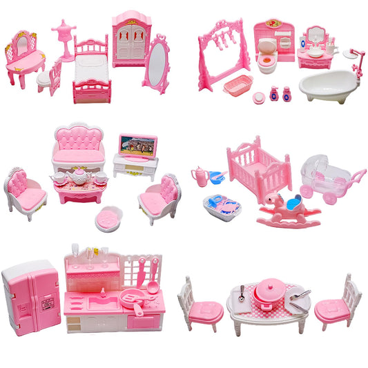HOLABONITA 75-piece living room set for imaginative play