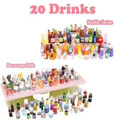 HOLABONITA drink cans miniatures support realistic cafe and market setups.
