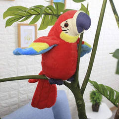 Holiberty Talking Macaw plush companion for kids during play