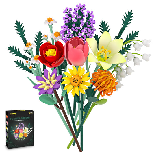 Holiky bouquet-building-set showcased for a vivid home display