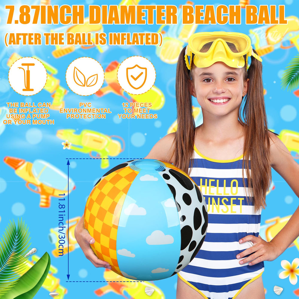 Hollowfly beach ball featuring cow pattern for backyard games.