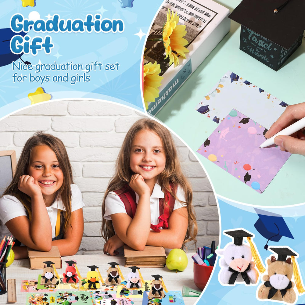 Hollowfly graduation-themed plush keychain ideal keepsake for celebrations