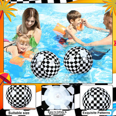 Each ball inflates to 11.8 inches, delivering bold visual impact.