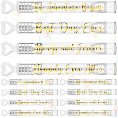 Hollowfly wedding bubble wands with heart design for festive moments.