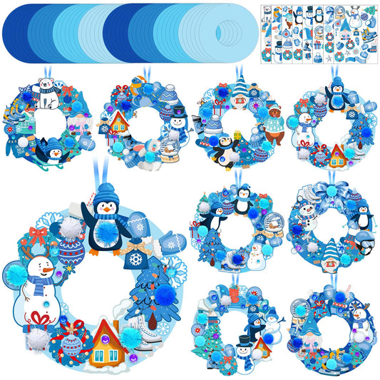 Hollowfly winter wreath kit pack for collaborative crafting and festive dΓ©cor.