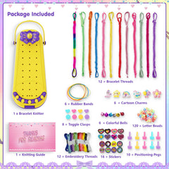 Hollyhi step-by-step knitting guide helps finish bracelets confidently.