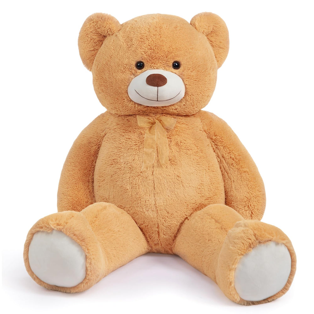 HollyHOME 48-inch tan teddy bear, a cozy room focal point and hug buddy