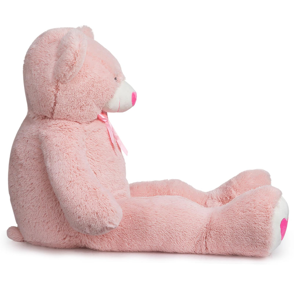 HollyHOME surface-washable plush bear, easy cleanup after playtime