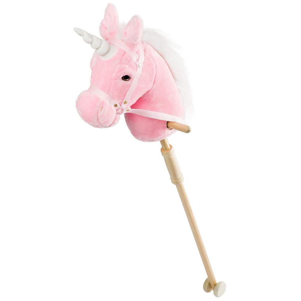 HollyHOME stick horse encourages kid play and family storytelling