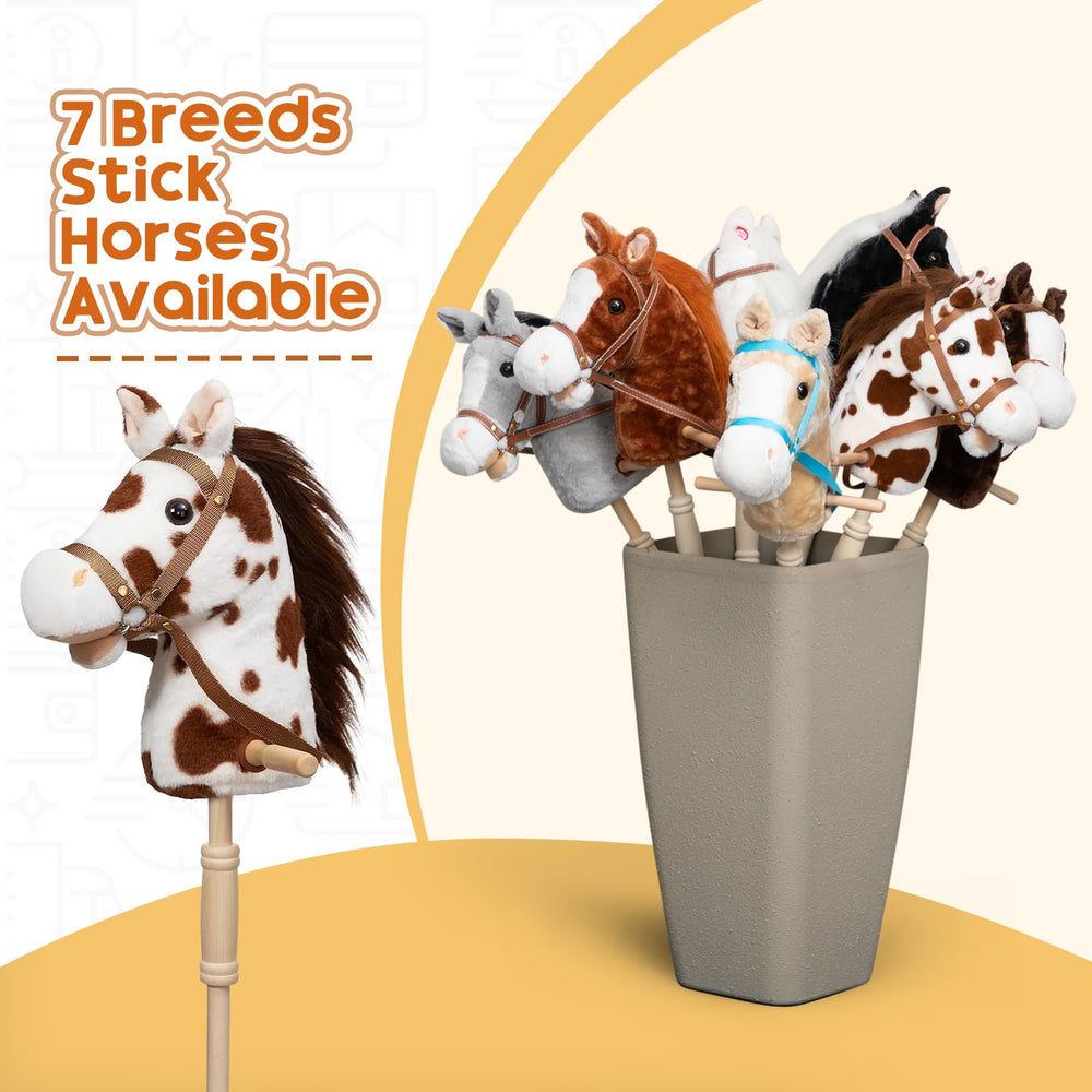 HollyHOME stick horse age suitability suitable for 3+ children