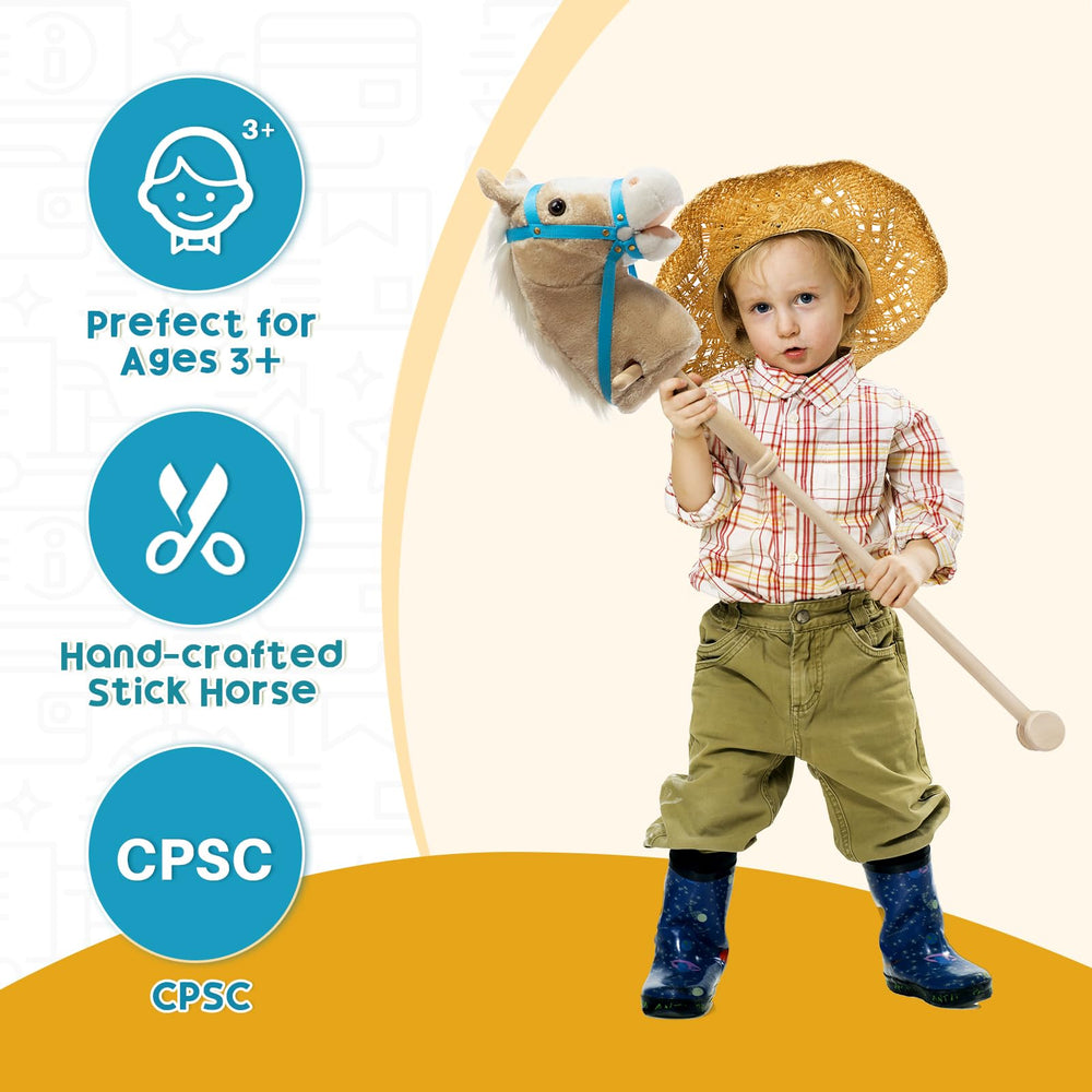 HollyHOME wood wheels and handles support balance during activity