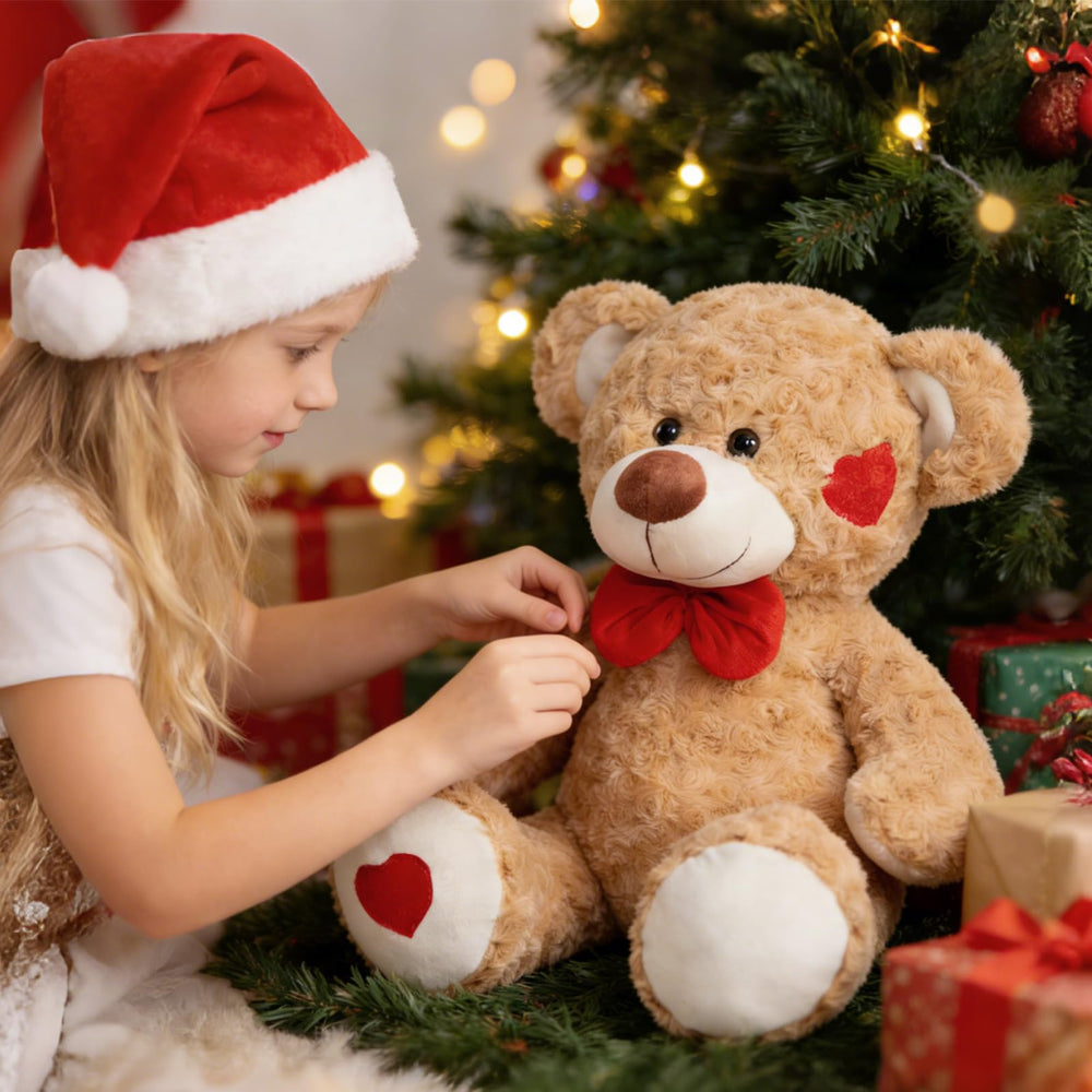 HollyHOME teddy bear care tip: wipe with a damp cloth for upkeep