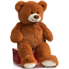 HollyHOME teddy bear in a living room setting enhances cozy decor.