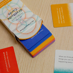 Holstee Gratitude Cards eco-friendly inks: plant-based inks for vibrant, responsible printing.