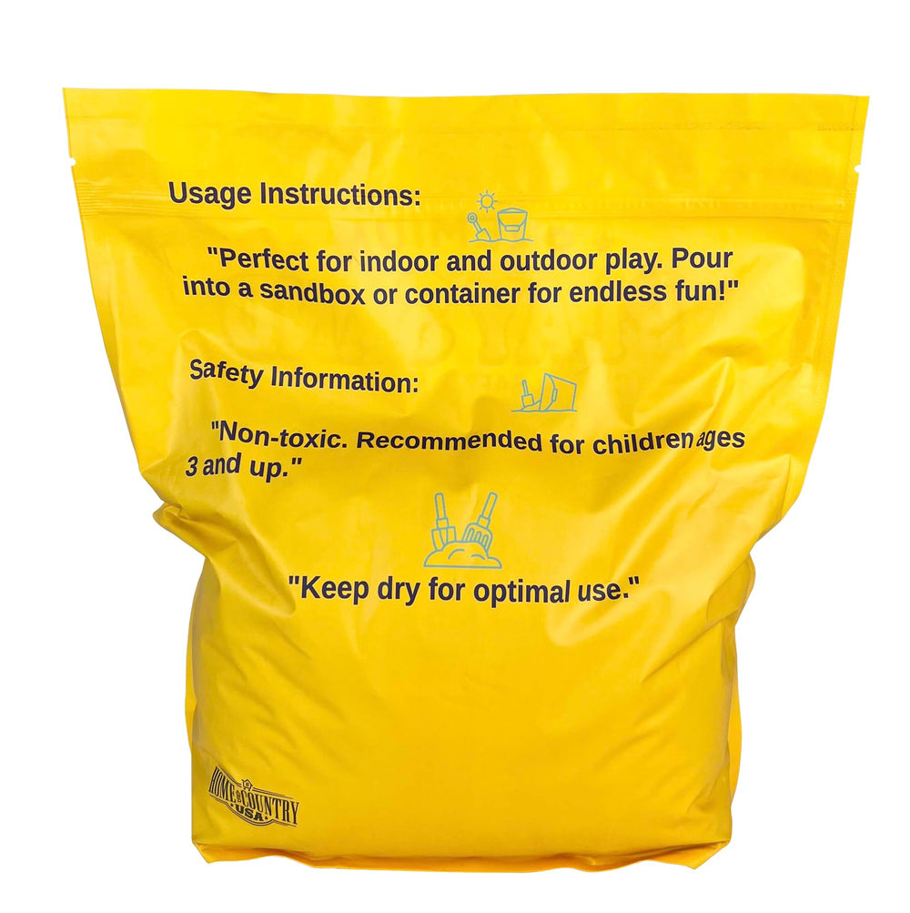 Non-toxic Home and Country USA Play Sand keeps kids and pets safe.