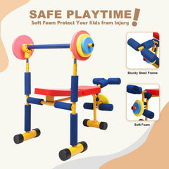 Home-Man kids gym soft padding illustrating cushioned surfaces for comfortable moves