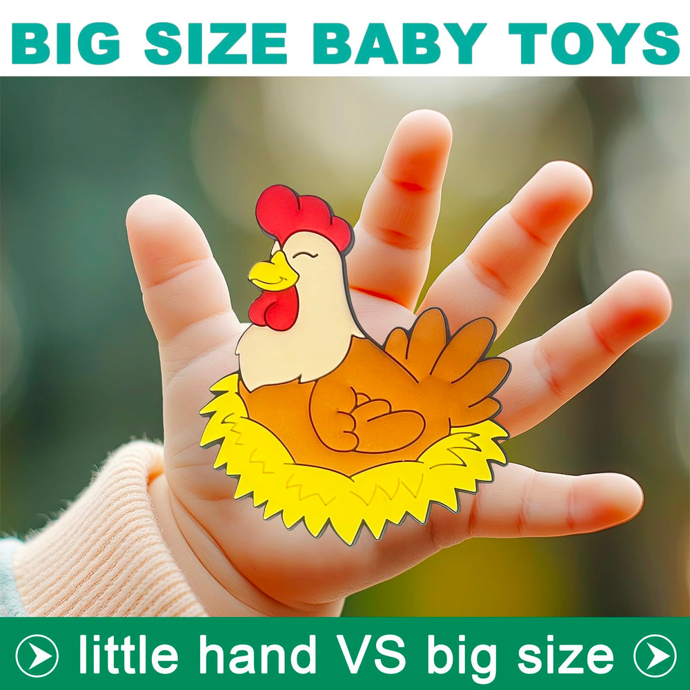 HOMEDISIAC farm magnets fit small whiteboards and boards for versatile use.
