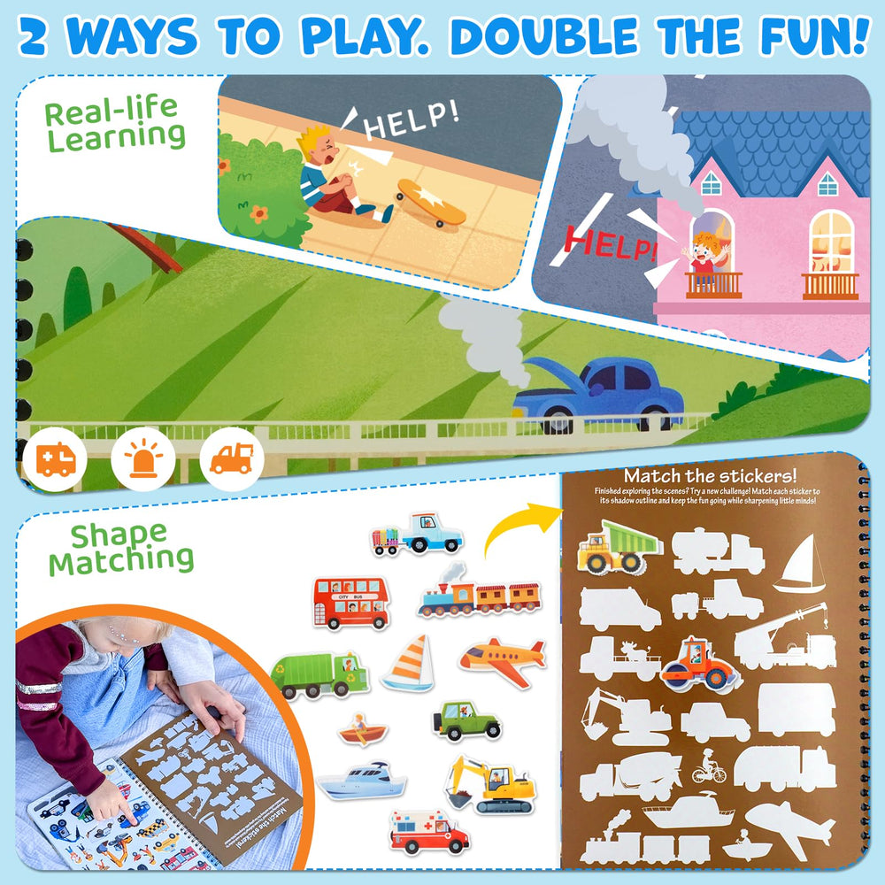HomeEvolution play scene 1 inviting storytelling on a road-building site