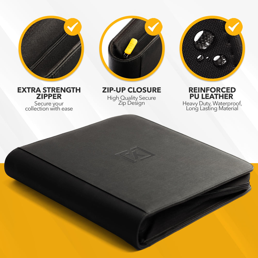 HOMEXPRO X PRO graded binder top-loading design protects slabs from shifting