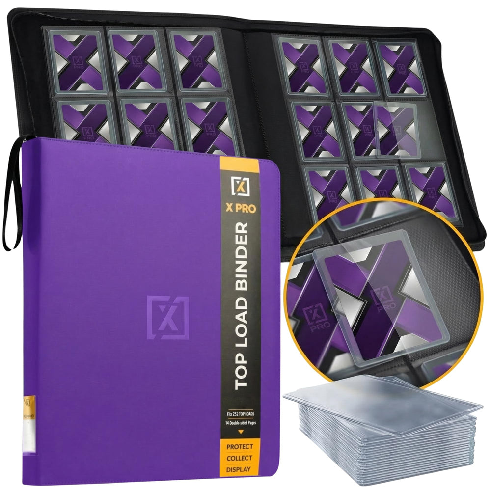 HOMEXPRO X PRO front view with 9-pocket pages for quick access.