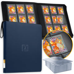 HOMEXPRO X PRO binder front view, ideal for organizing large card collections