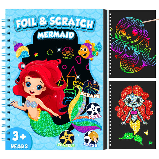 Homicozy foil art mermaid designs ignite imaginative play and colorful exploration.