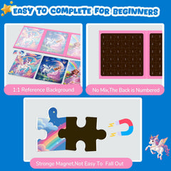 Homicozy magnetic puzzles road-trip activity kit keeps kids engaged on trips