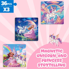 Homicozy magnetic puzzles screen-free educational toy for creative thinking