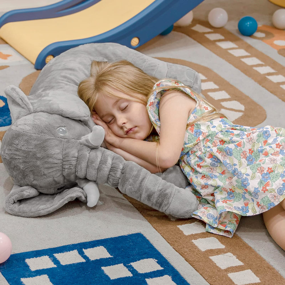 Homily elephant bedtime buddy for adults, ideal for movie nights or winding down.