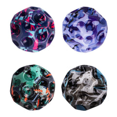 HOMQYTE camouflage foam ball 4-pack offers colorful, durable play for indoors or outdoors.