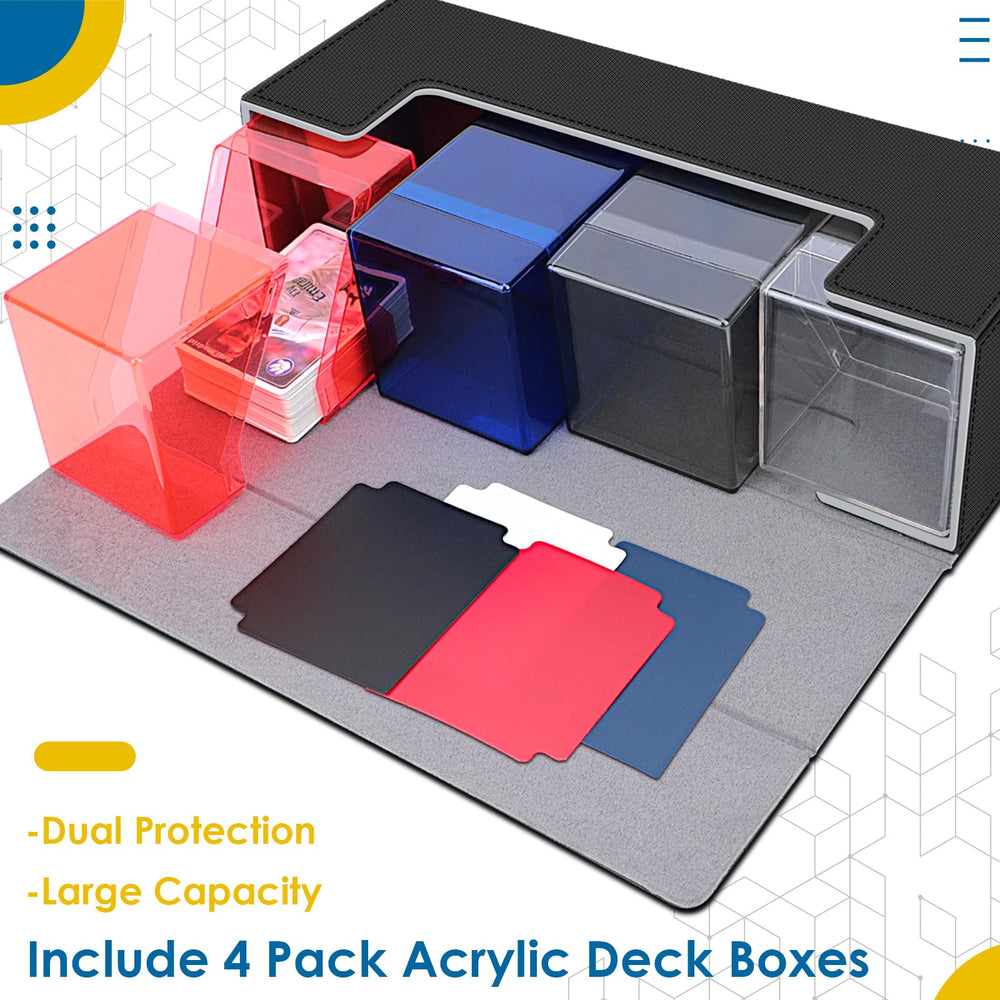 Homthy PU leather outer case protects valuable cards with premium feel.