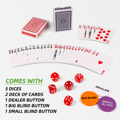 Homwom dealer and blind buttons for smooth game flow