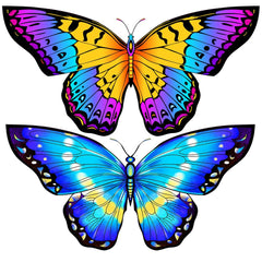 HONBO Butterfly Kite heat transfer print stays vibrant in sun