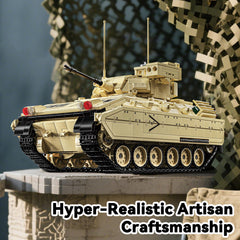 Honchoes M2 Bradley bricks collection offers a museum-quality build experience