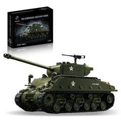 Honchoes M4 Sherman Tank assembly image showing authentic WWII detail for collectors