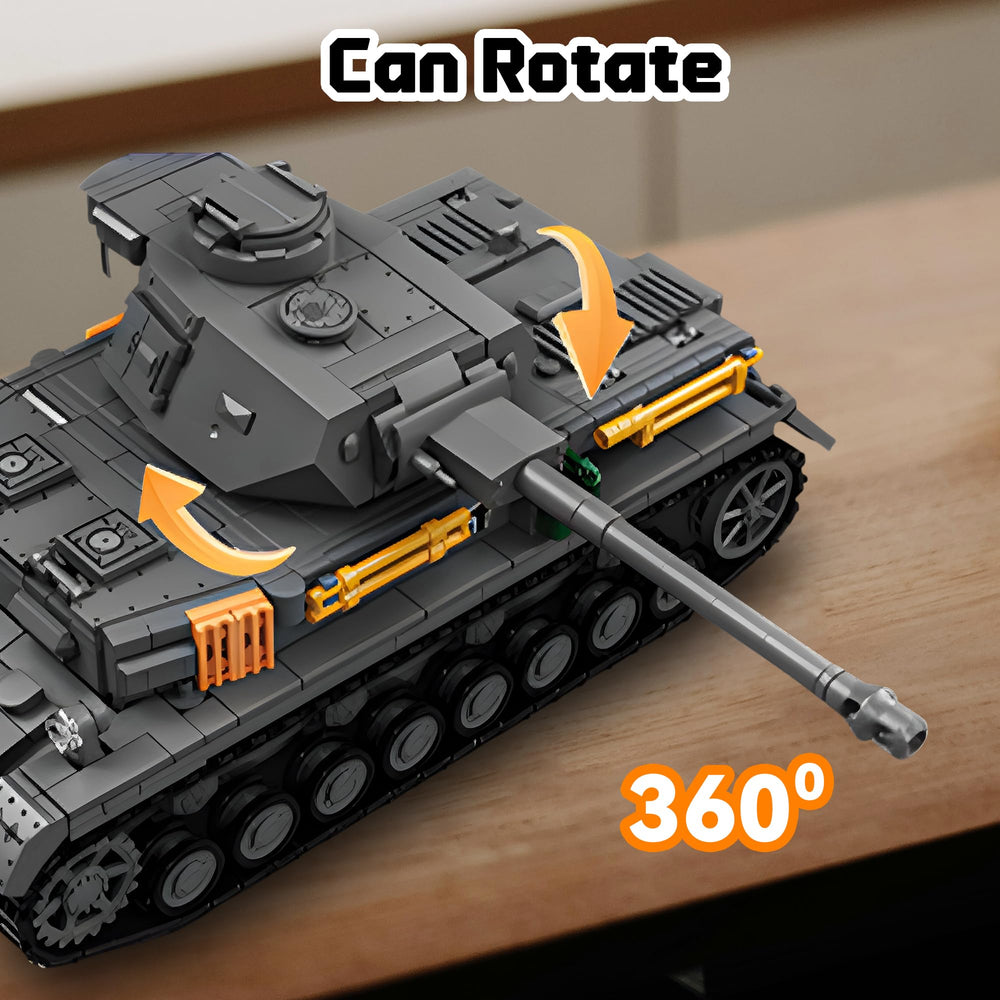 honchoes Panzer IV tank replacement service note for missing parts.